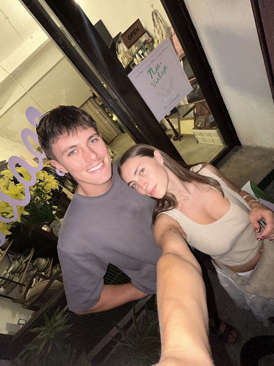 Callum and Niamh out at night